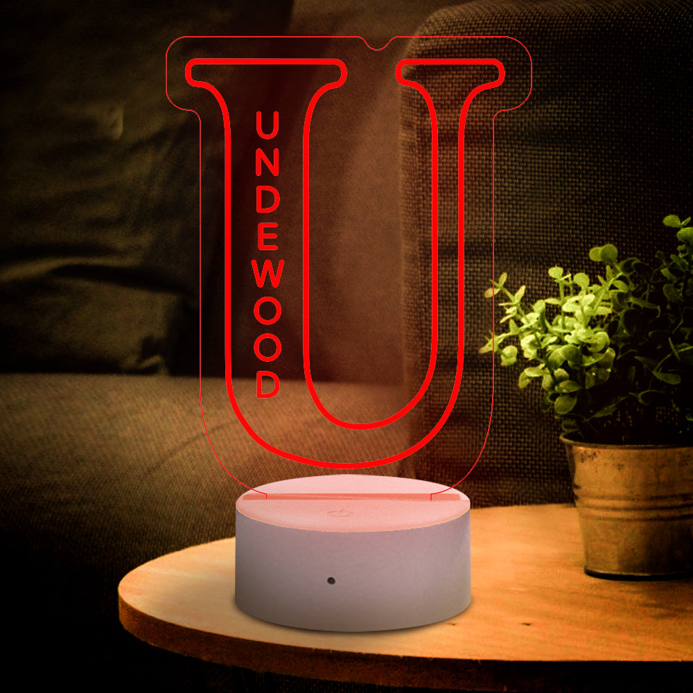 Letter Name Light