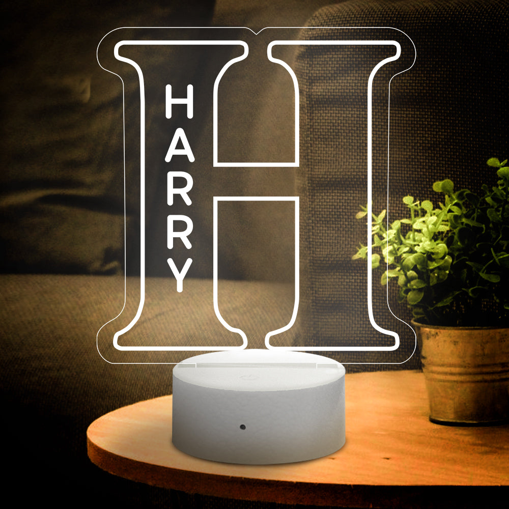 Letter Name Light