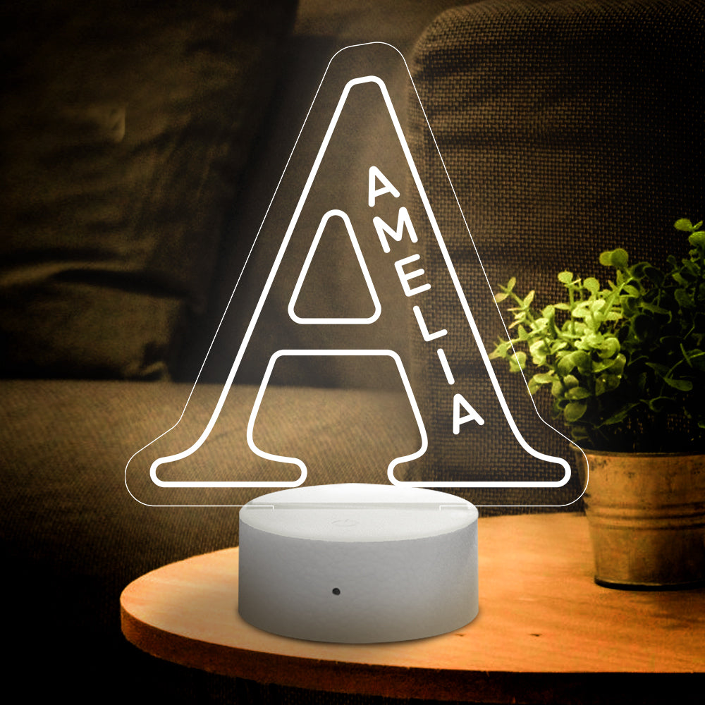 Letter Name Light