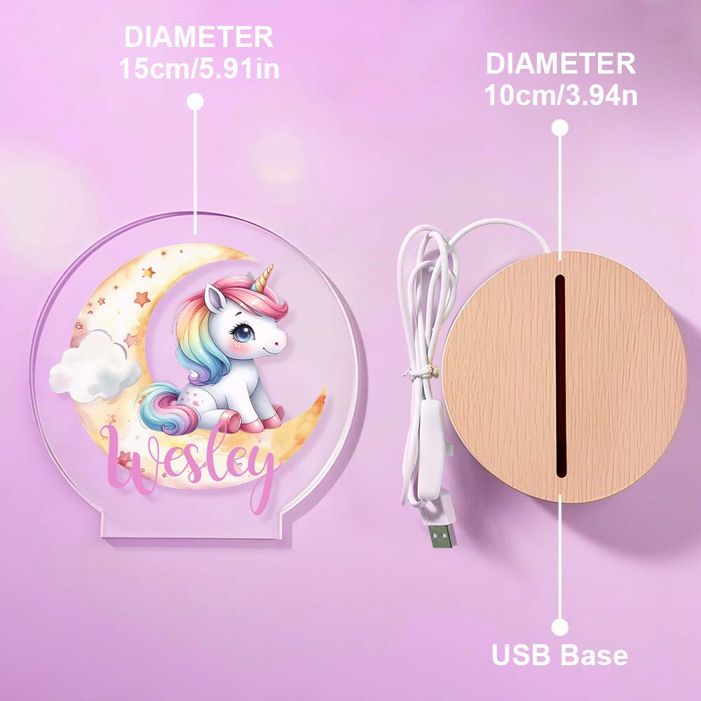 Unicorn Moon Light
