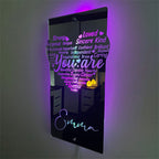 Affirmation Mirror Light