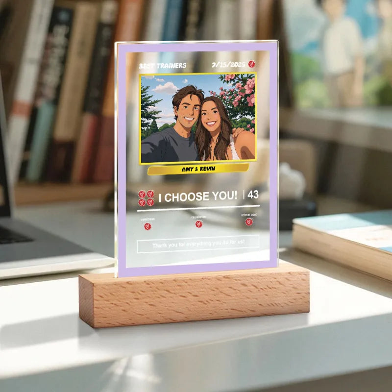 Card Plaque Light