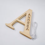 Wood Letter Light
