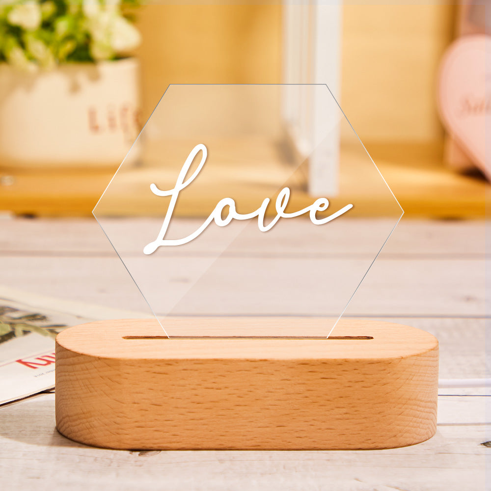 Hexagon Name Light