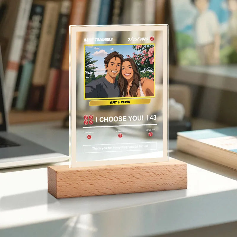 Card Plaque Light