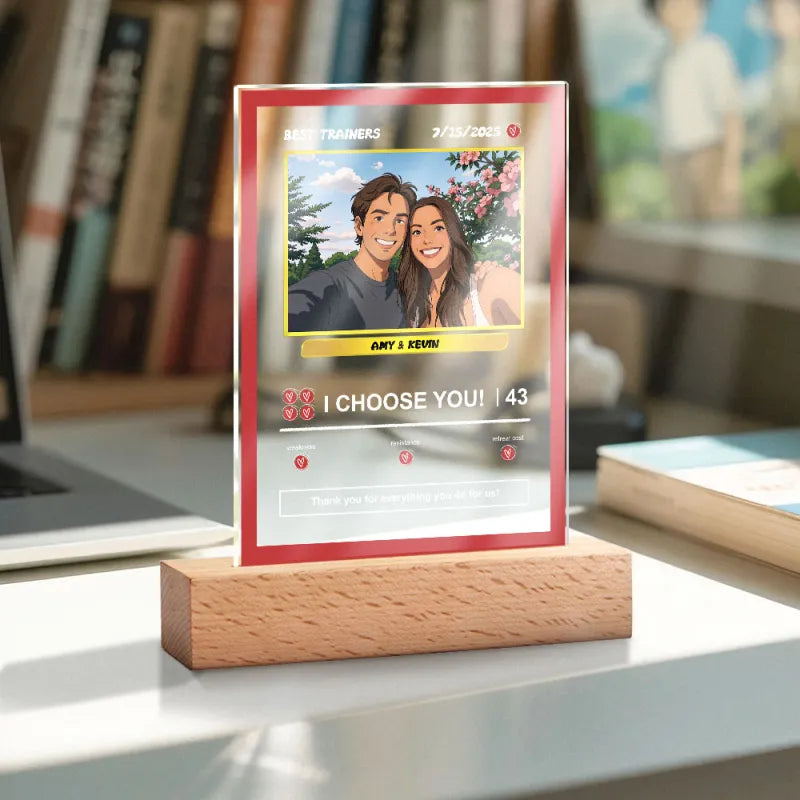 Card Plaque Light