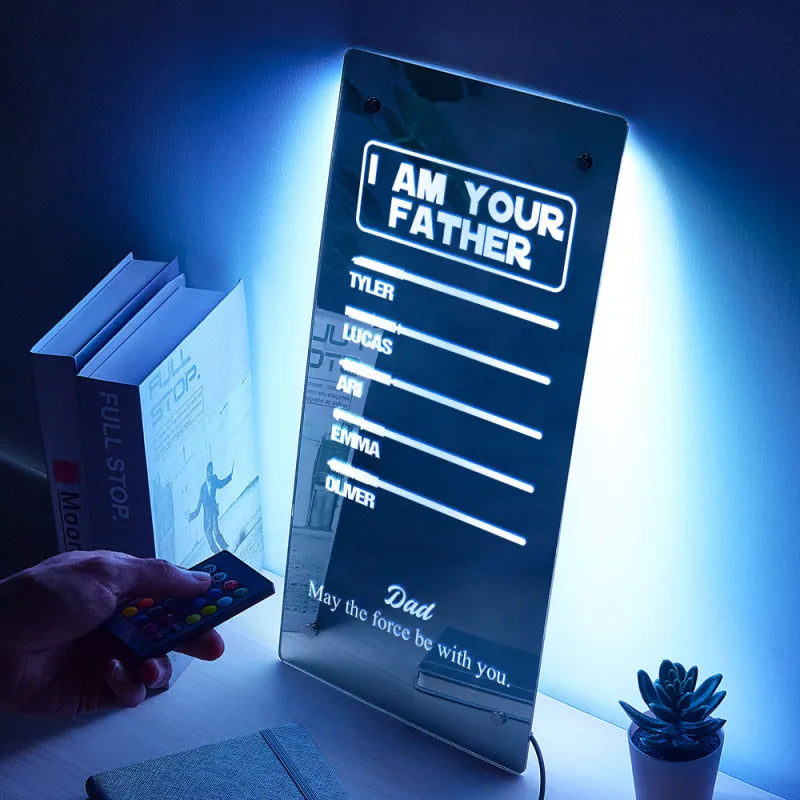 Lightsaber Mirror Light