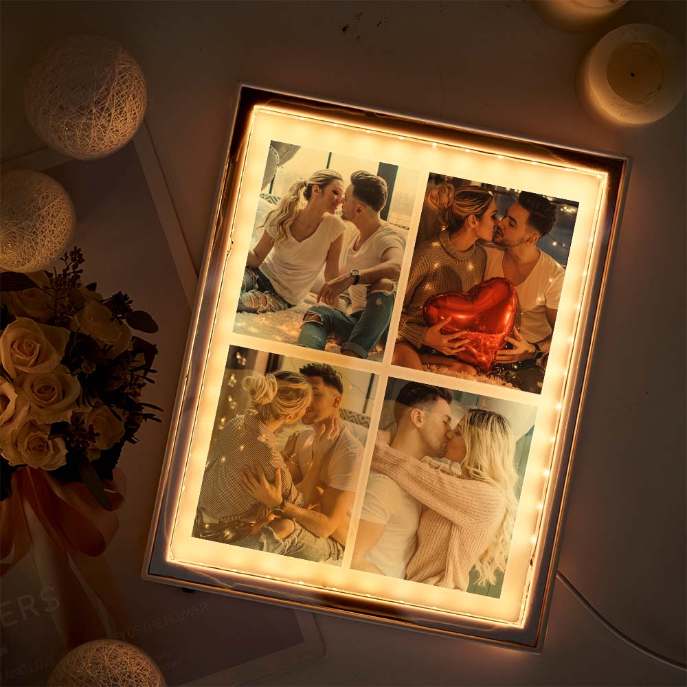 Photo Frame Mirror Light