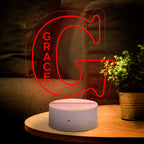 Letter Name Light