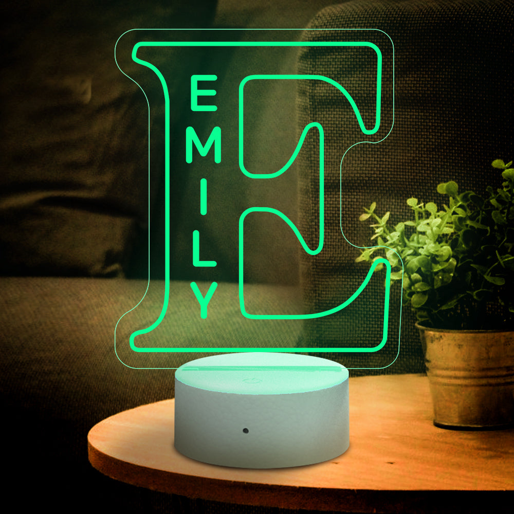 Letter Name Light