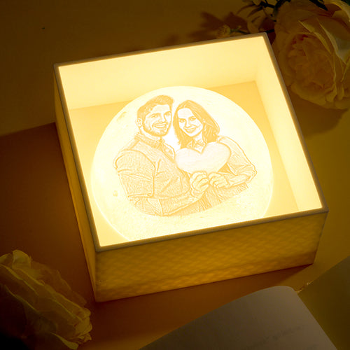 3D Moon Photo Light