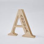 Wood Letter Light