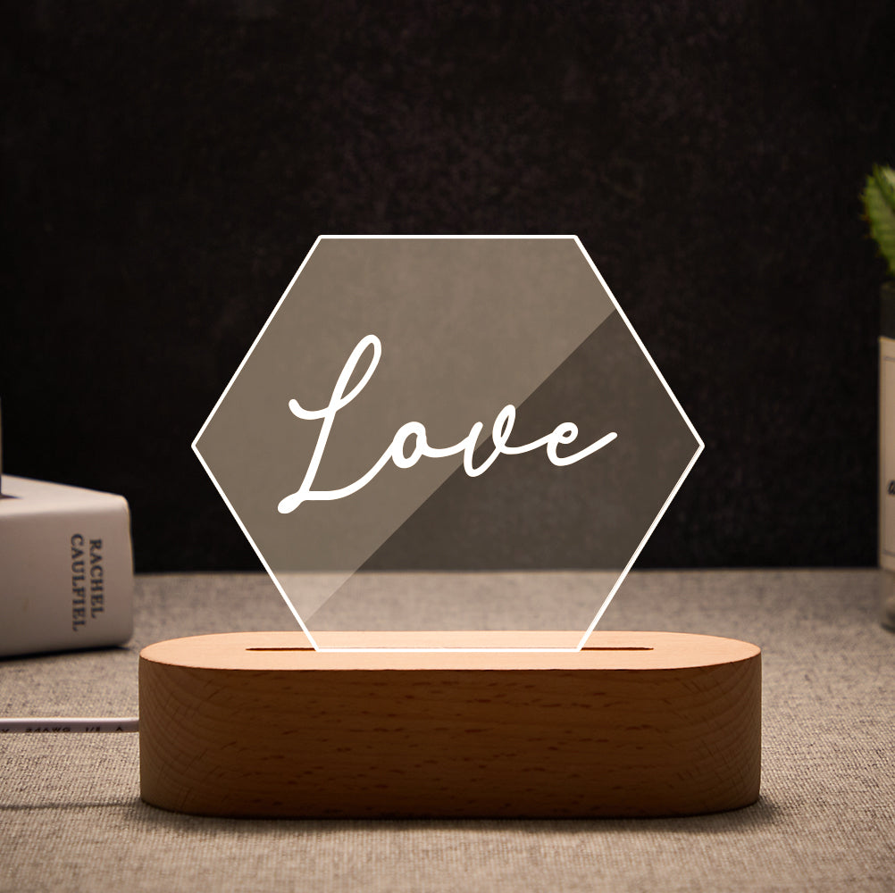 Hexagon Name Light
