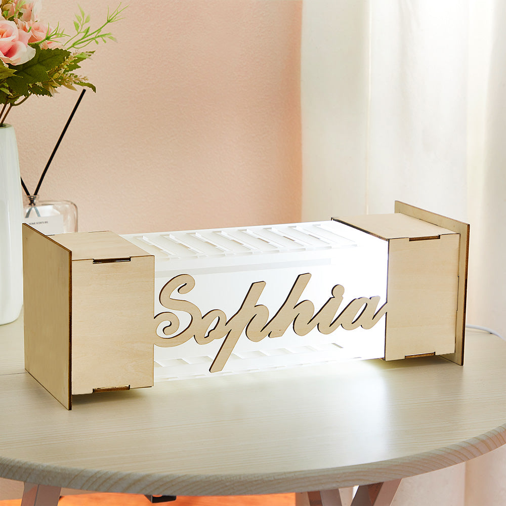 Wood Name Light