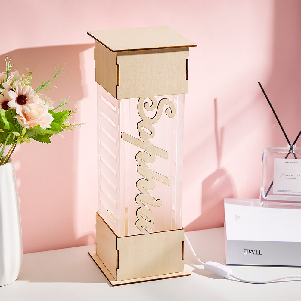 Wood Name Light