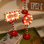 Wood Christmas Light
