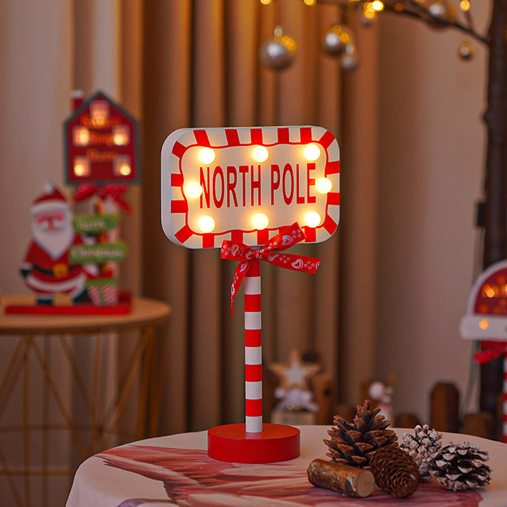 Wood Christmas Light