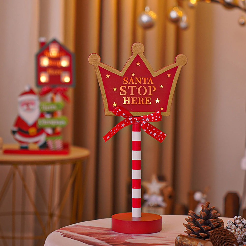 Wood Christmas Light