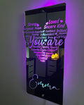 Affirmation Mirror Light