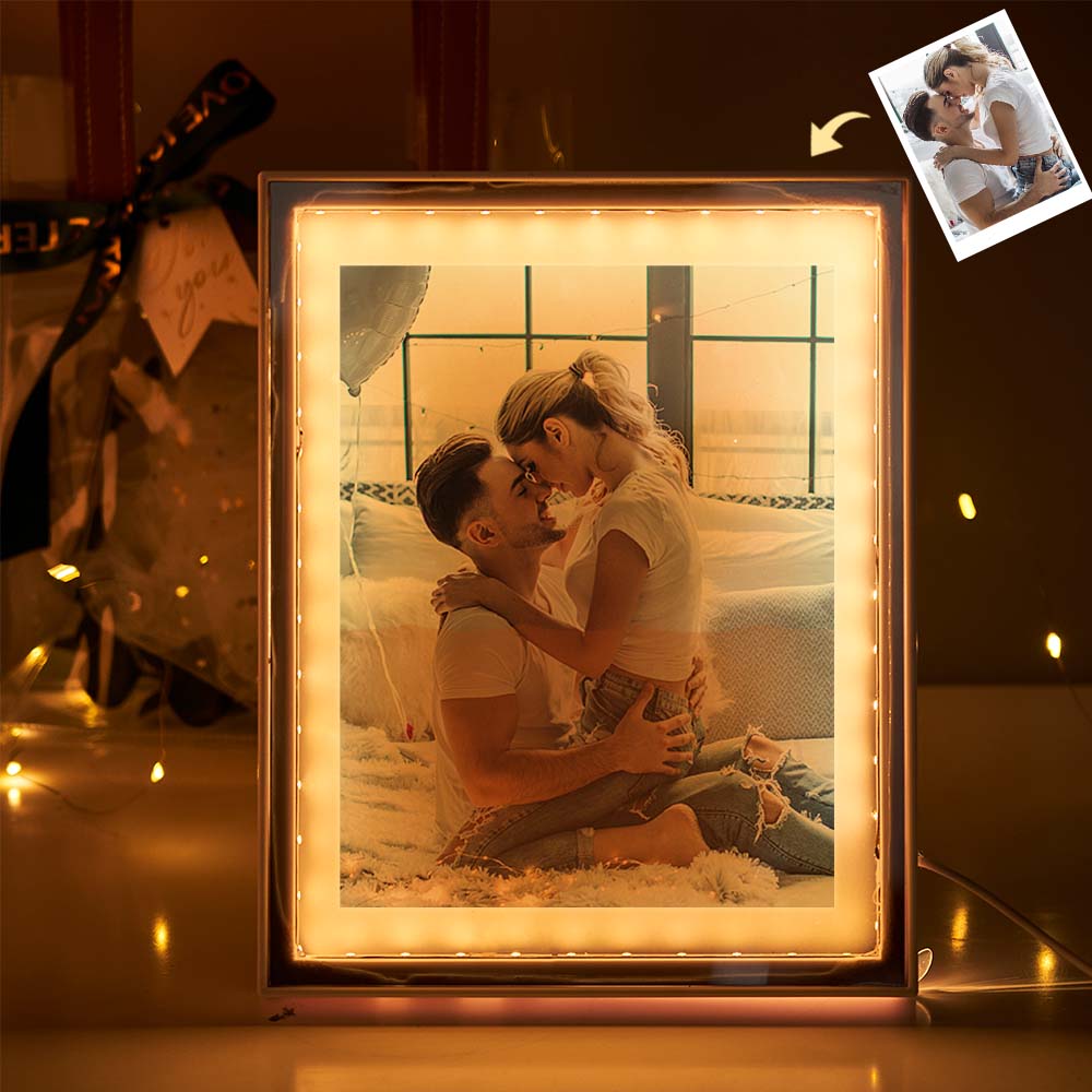 Photo Frame Mirror Light