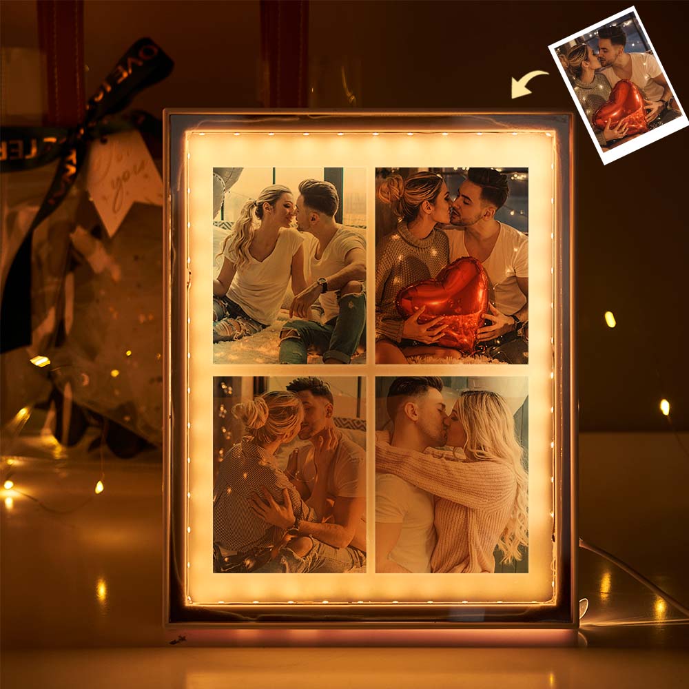 Photo Frame Mirror Light