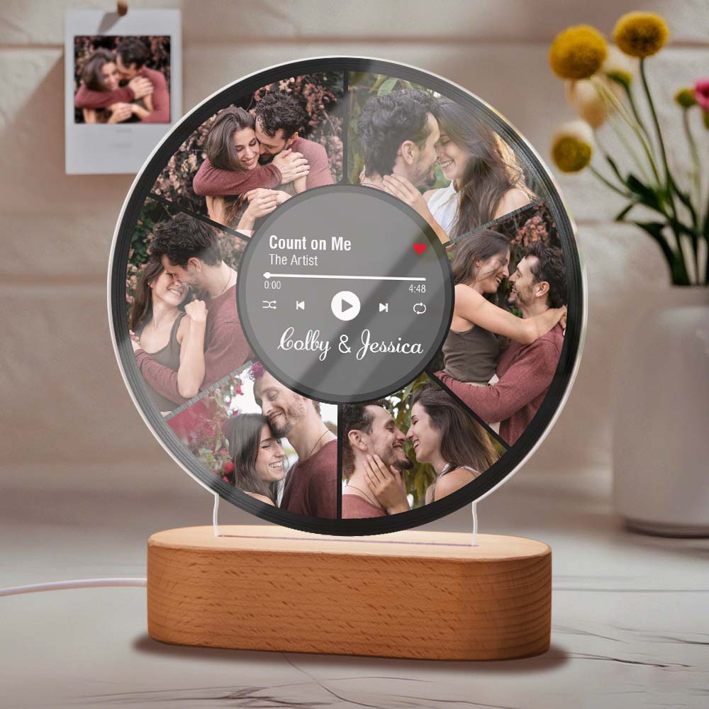 Record Collage Light
