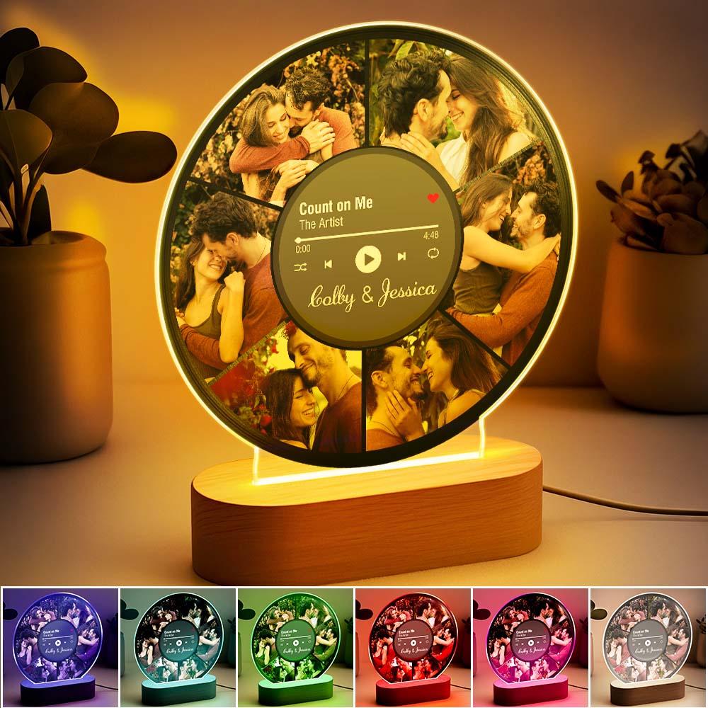 Record Collage Light