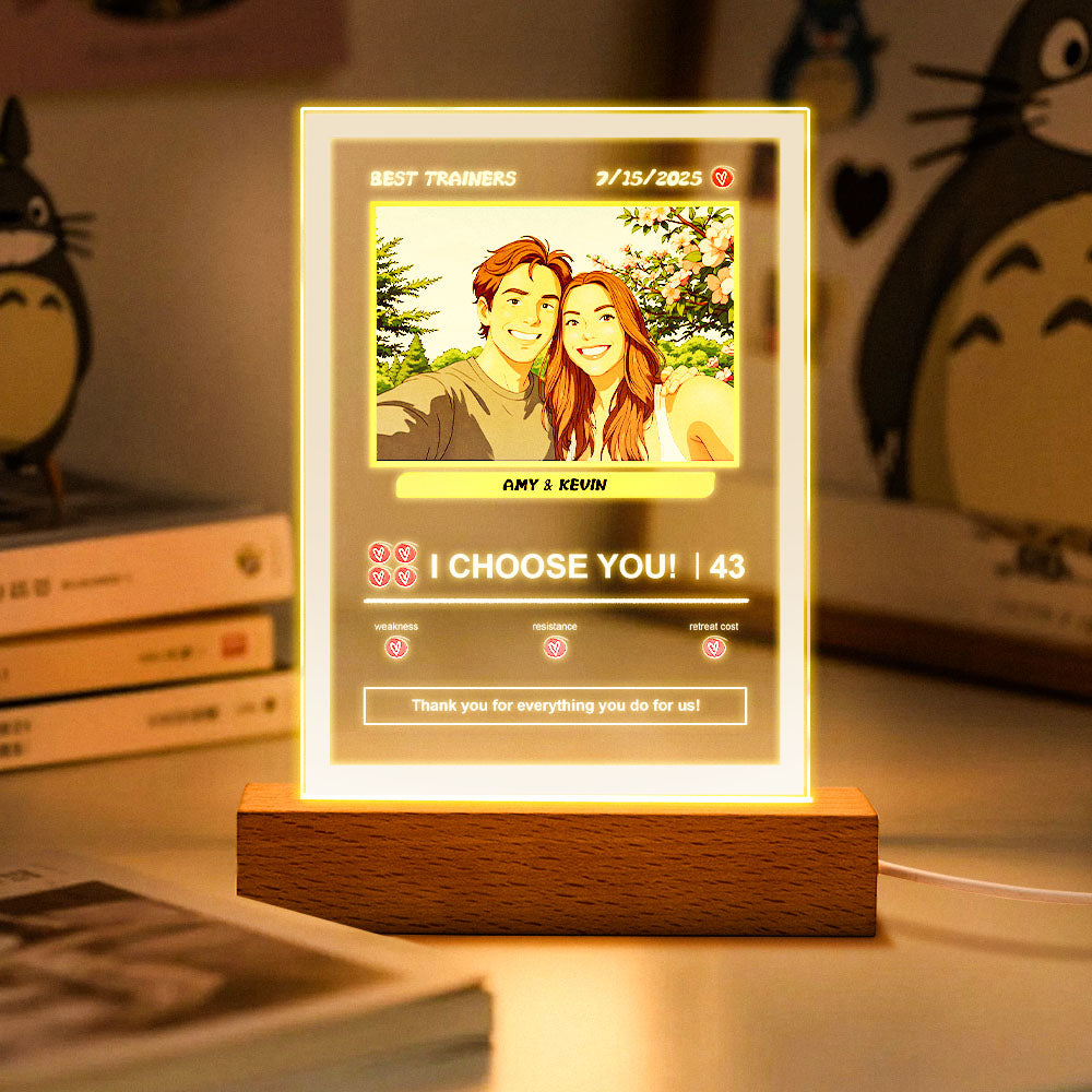 Card Plaque Light