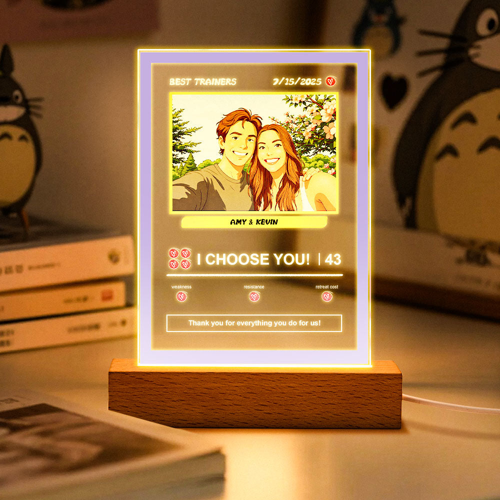 Card Plaque Light
