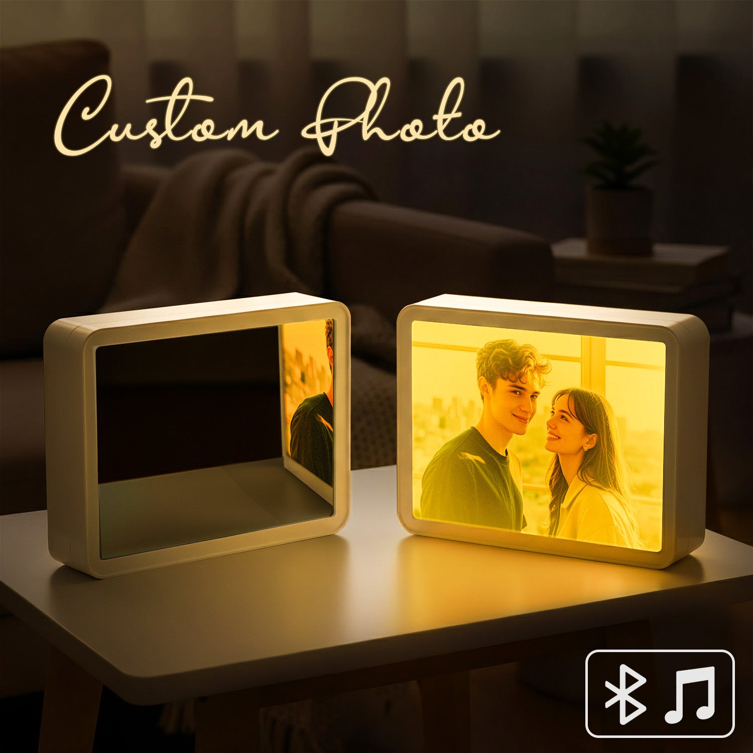 Mirror Speaker Light