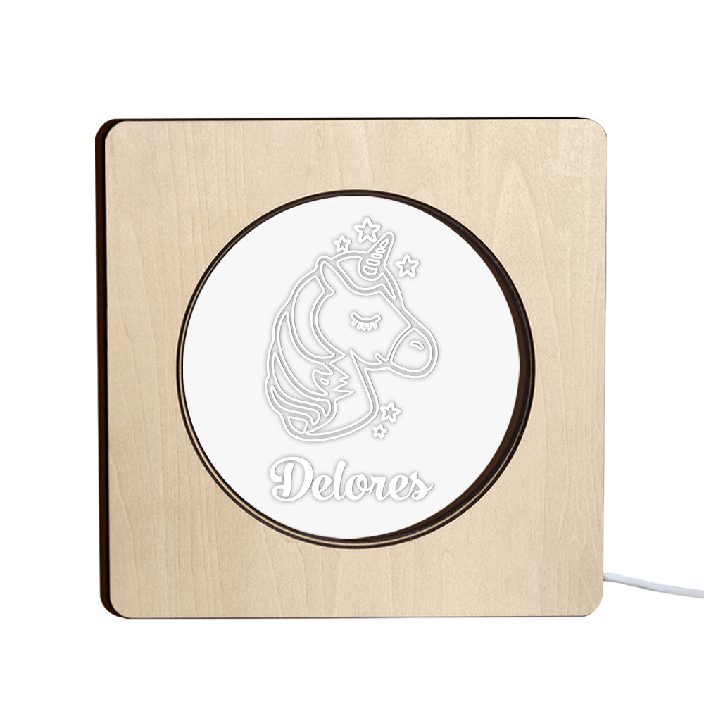 Unicorn Wood Light
