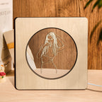 Wood Frame Light