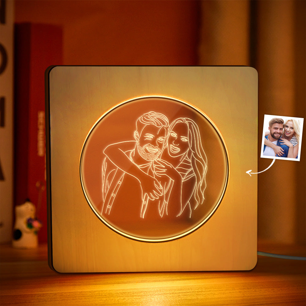 Wood Frame Light