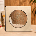 Wood Frame Light