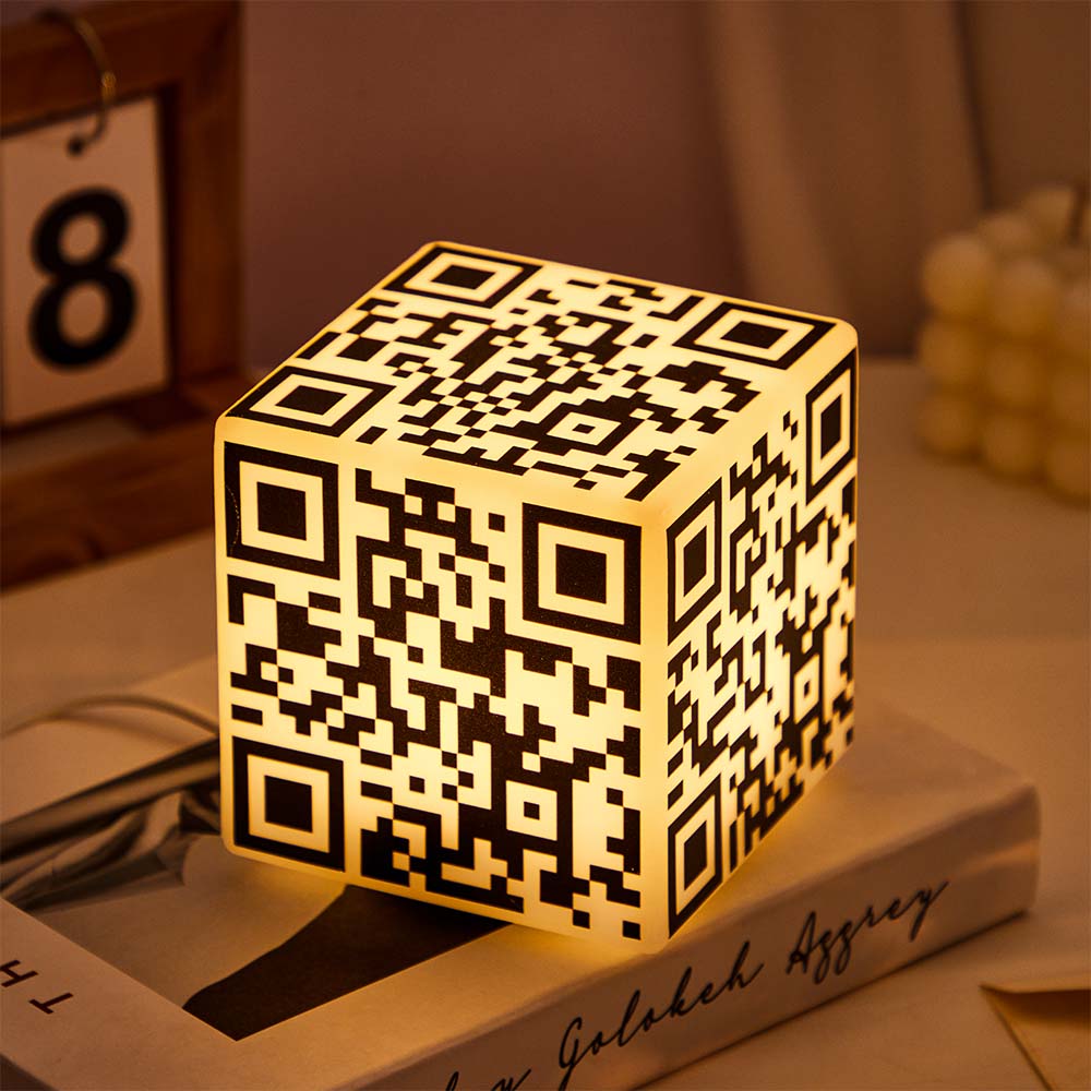 QR Scan Cube Light