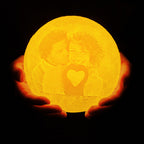Moon Engraved Light