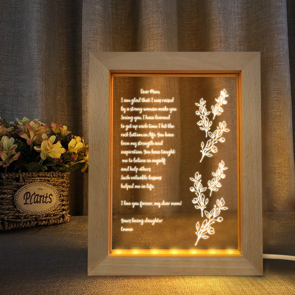 Wood Letter Light