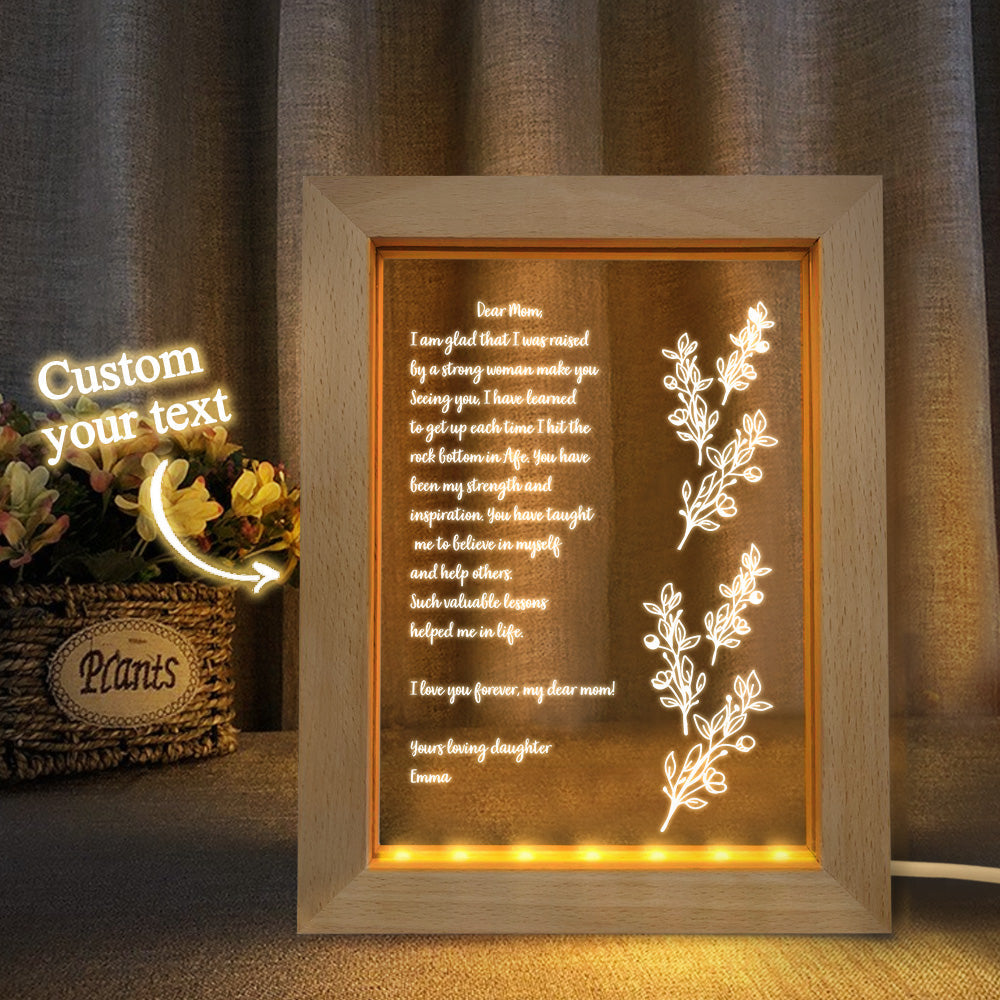 Wood Letter Light
