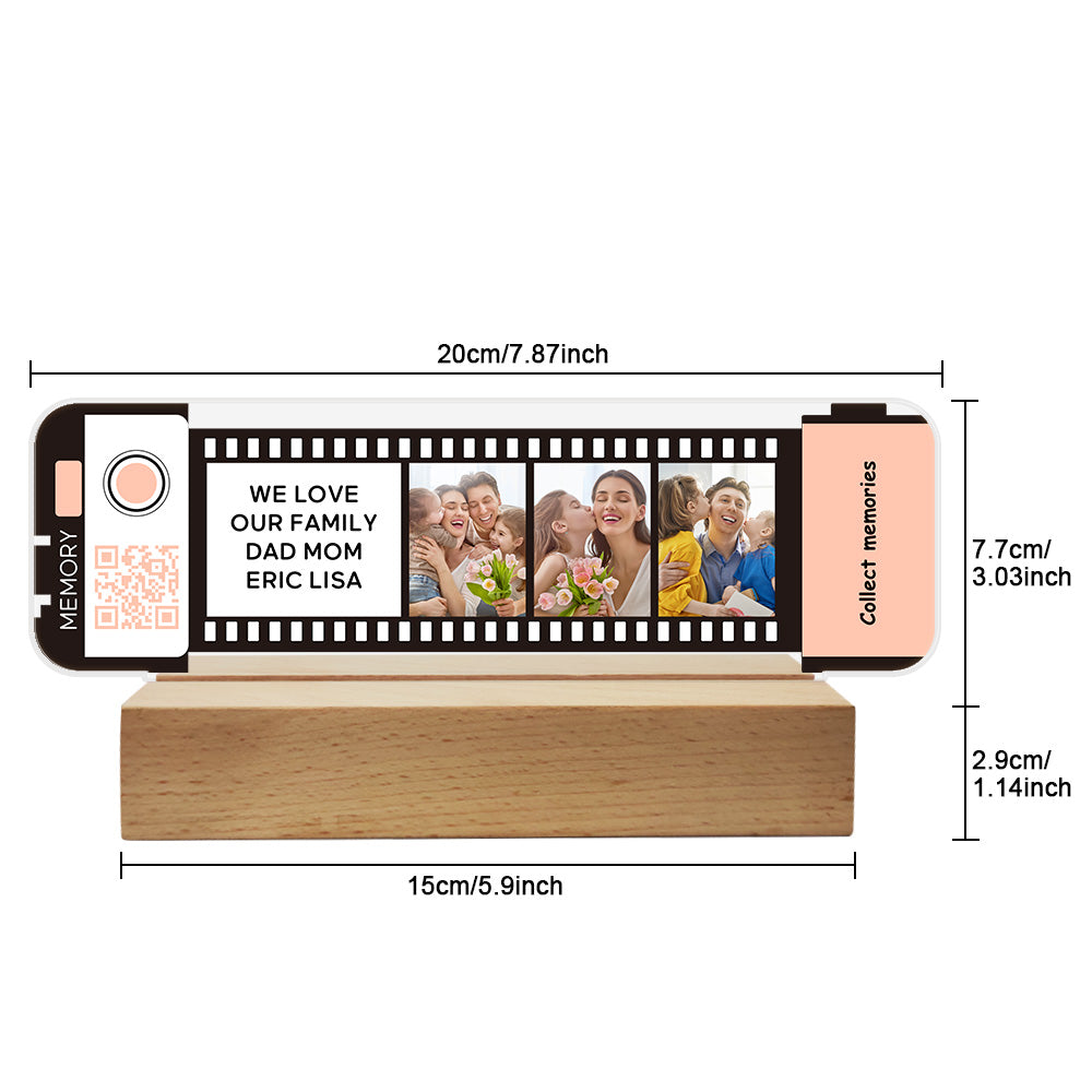 QR Scan Filmstrip Light