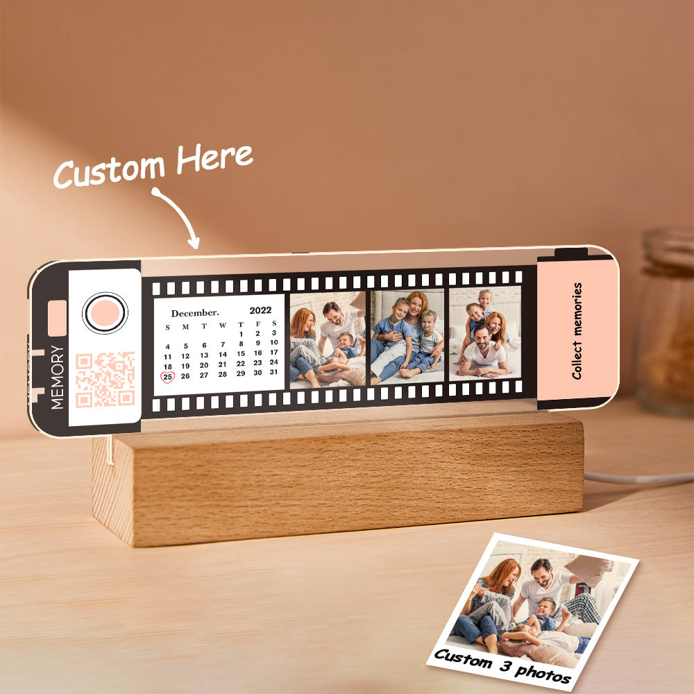 QR Scan Calendar Light