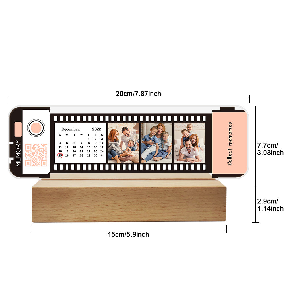QR Scan Calendar Light