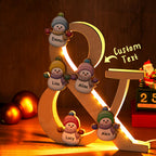 Snowman Wood Light
