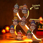 Snowman Wood Light