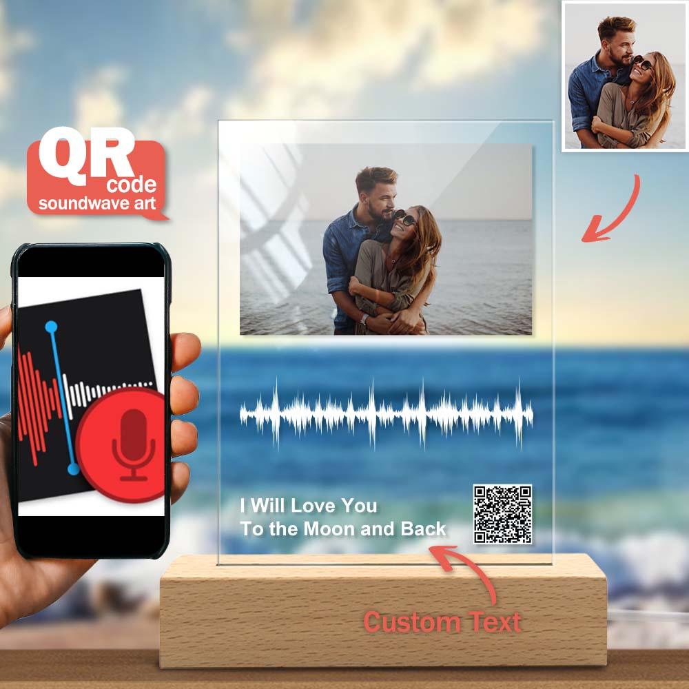 QR Soundwave Light