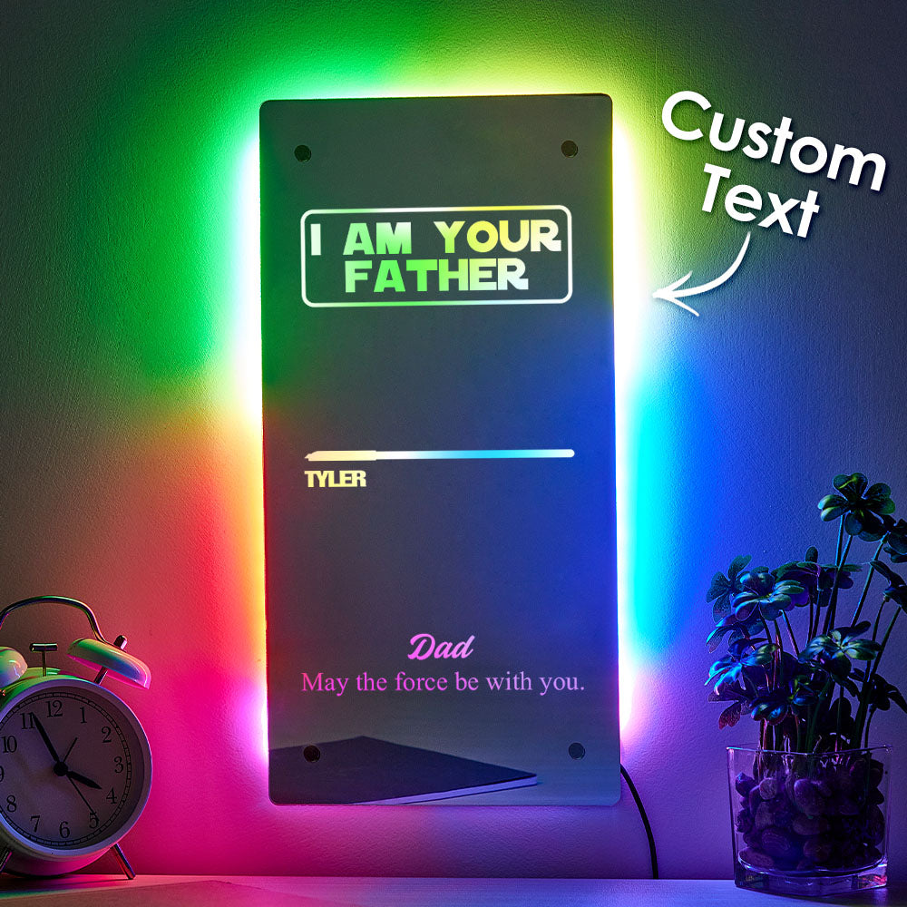 Lightsaber Mirror Light