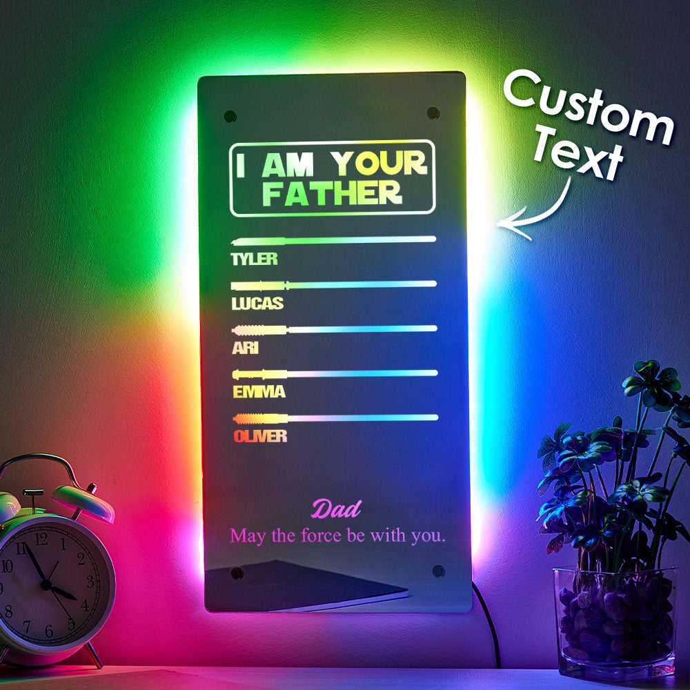 Lightsaber Mirror Light
