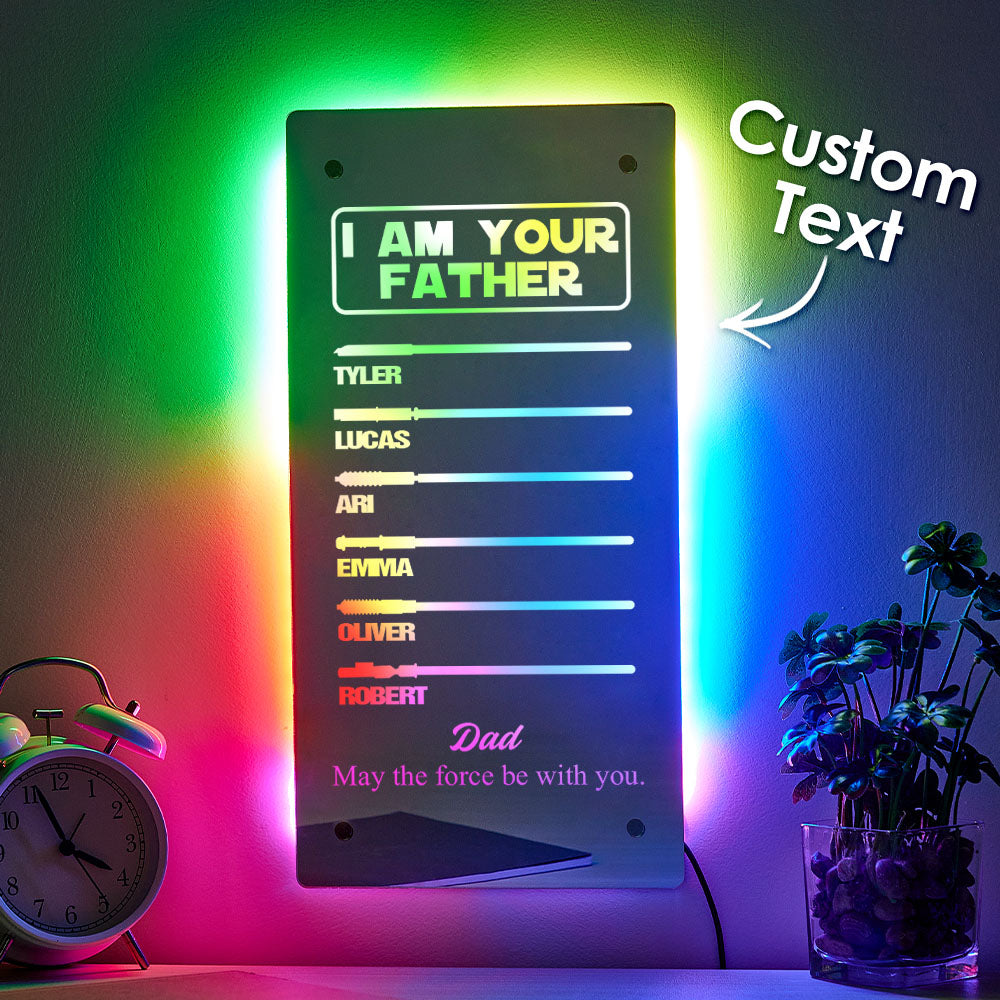 Lightsaber Mirror Light