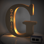 Wood Letter Light