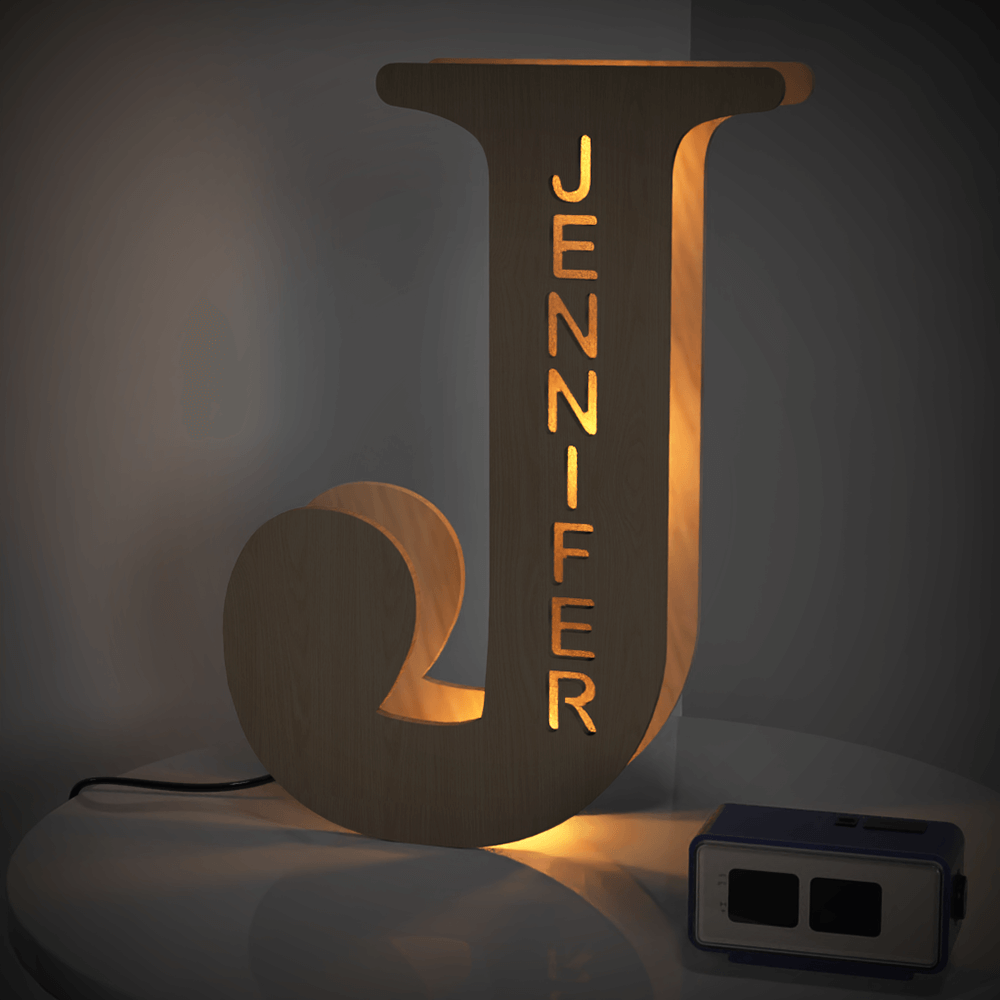 Wood Letter Light