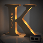 Wood Letter Light